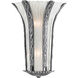Metropolitan Family Collection Wall Sconce Wall Light in Platinum