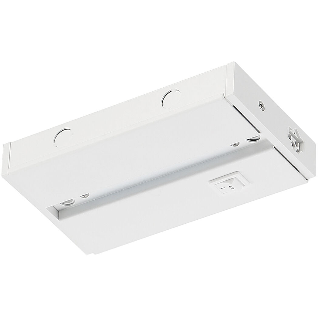 Stella 120V 6.3 inch White Undercabinet Junction Box, Essentials