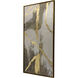 Metallic Expression Metallic and Beige and Brown and Neutral Canvas, The Studio