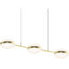 Pillows LED 48.5 inch Brass Pendant Ceiling Light