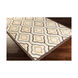 Modern Classics 96 X 30 inch Neutral and Brown Runner, Wool