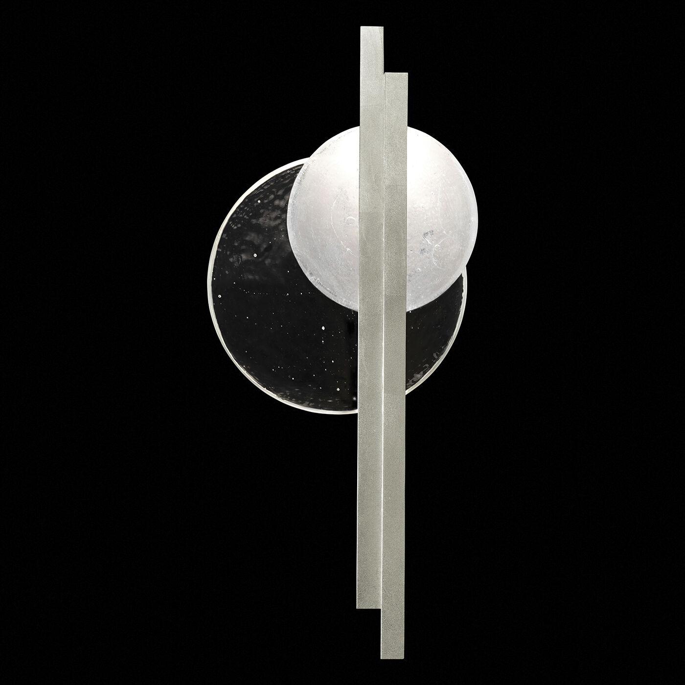 Selene 2 Light 11.5 inch Silver ADA Sconce Wall Light