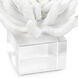 Succulent White Objet, Sculpture 2