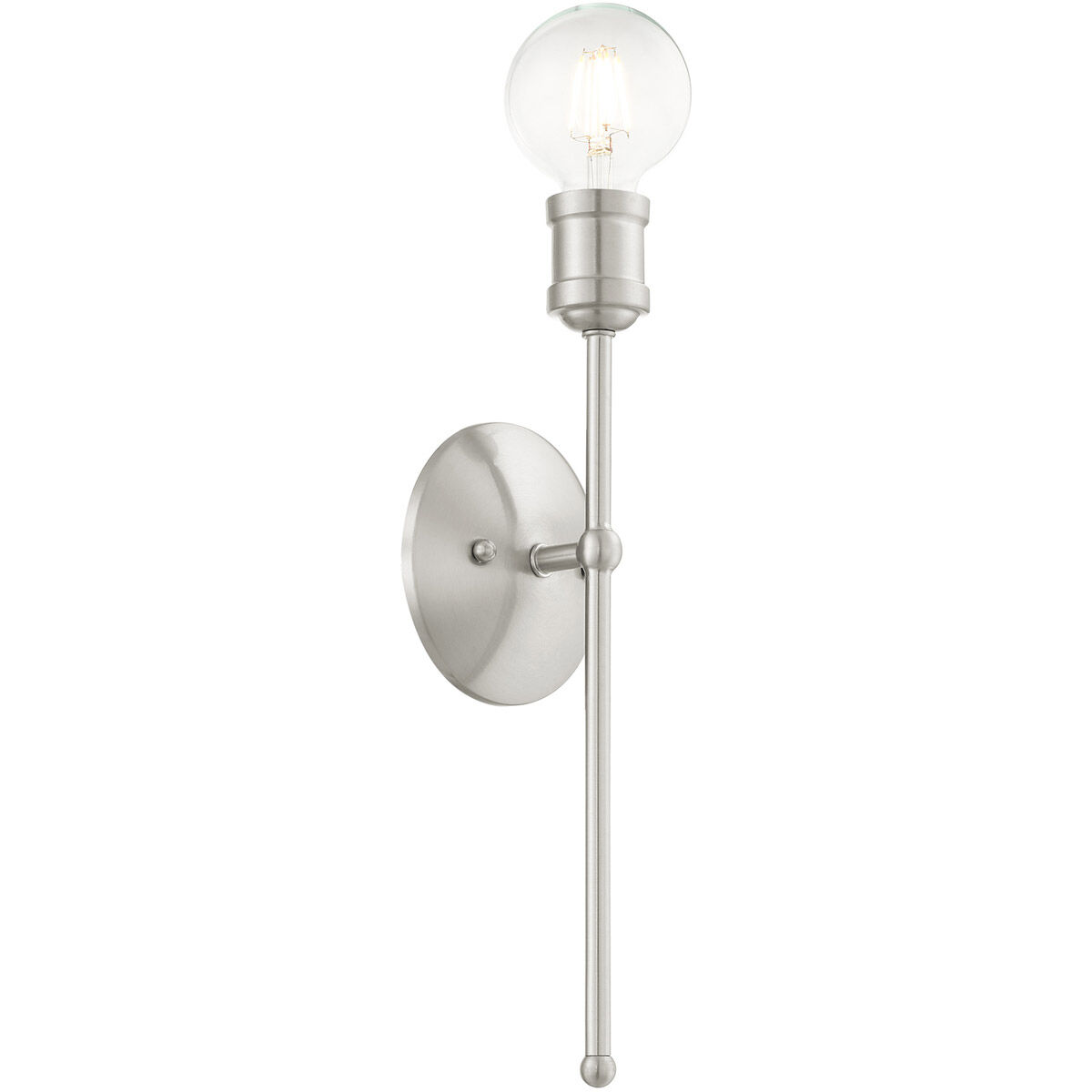 Lansdale 1 Light 5 inch Brushed Nickel ADA Sconce Wall Light