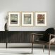 Textural Echo Multi and Black and Brown and Green Framed Art