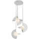 Scorpio LED 27.25 inch Polished Nickel Chandelier Ceiling Light