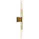 Curva LED 4.7 inch Brass Vanity Light Wall Light
