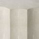 Marilyn 22 X 22 inch Ivory Grey Side Table, Scalloped