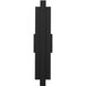 Arrow LED 22 inch Black Outdoor Wall Light in 4000K, dweLED