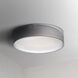 Prime LED 20 inch Flush Mount Ceiling Light in White Organza
