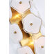 kate spade new york Leighton Sconce Wall Light in Soft Brass, Cream Tinted Glass