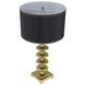 Anita 29.8 inch 60.00 watt Gold and Black Table Lamp Portable Light