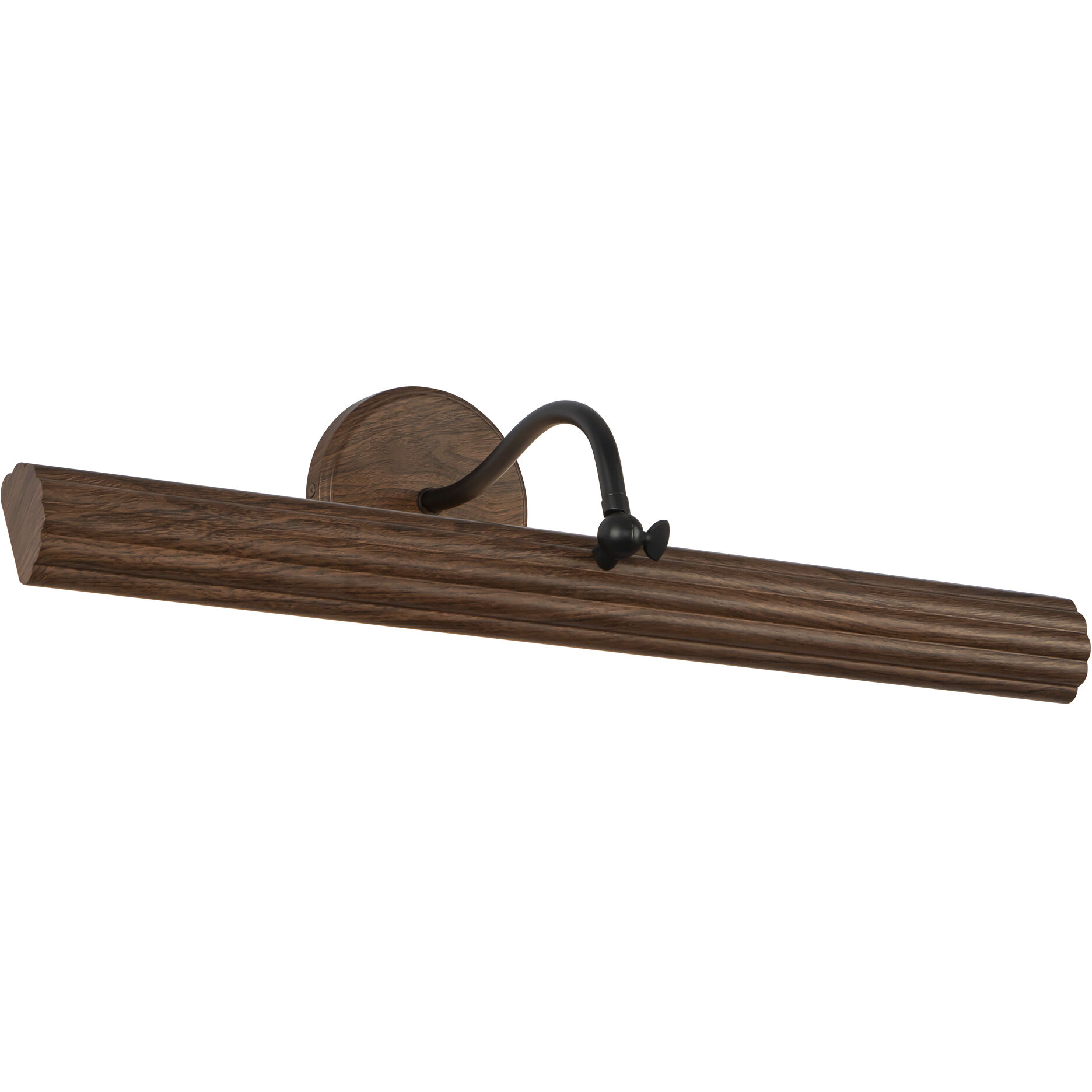 Alora Mood Dottie 24 watt 24.13 inch Walnut Wall/Picture Light Wall Light
