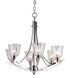 Trans Globe Lighting Energy Efficient Indoor 6 Light Chandelier in Polished Chrome MDN-1060