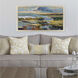 Waterside Blue and Green and Multi and Yellow Framed Art