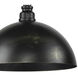 Mulvaney 3 Light 49 inch Black Linear Chandelier Ceiling Light