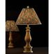 Faye 26.5 inch 100 watt Natural Wood Table Lamp Portable Light, Tall