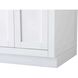 Alden 24 X 35 inch White Bathroom Vanity Cabinet