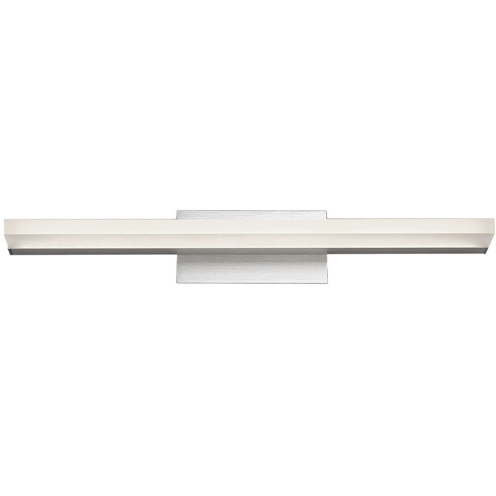 Level LED 19 inch Brushed Aluminum Bath Vanity & Wall Light, dweLED