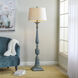 Bourgault 64 inch 150.00 watt Sage and Heathered Oatmeal Floor Lamp Portable Light