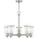 Middlebush 5 Light 25 inch Brushed Nickel Chandelier Ceiling Light