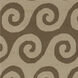 Rain Oatmeal / Dark Brown Handmade Rug