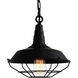 Morgan 1 Light 14 inch Black Down Mini Pendant Ceiling Light