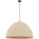 Fernwood 1 Light 36 inch Legacy Brass Pendant Ceiling Light