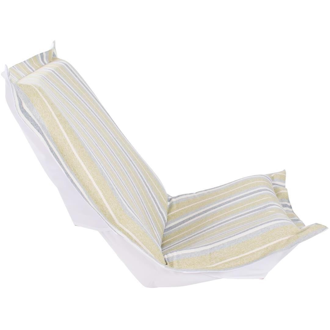 Dune Moss Outdoor Puff Chair Cover & Cushion