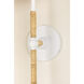 Mariana 1 Light 6 inch Textured White Wall Sconce Wall Light