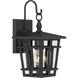 Fieldstone 1 Light 13.75 inch Sand Coal Outdoor Wall Sconce