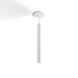 Combi LED 1.5 inch Matte White Pendant Ceiling Light, Suspension / Flush Mount 2-in-1