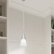 Stockholm 1 Light 7 inch Brushed Nickel Mini Pendant Ceiling Light