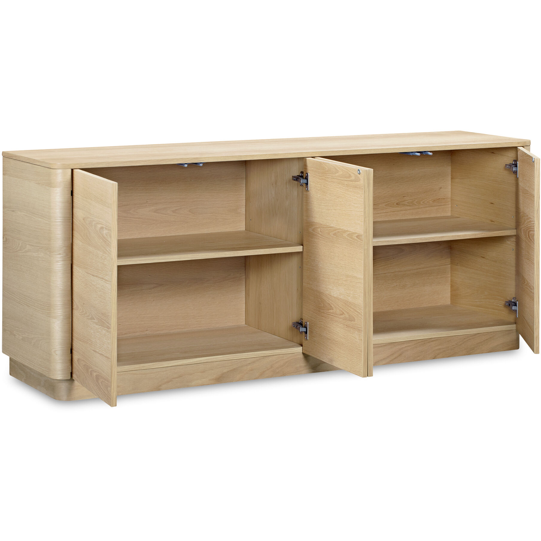 Round Off 72 X 19 inch Natural Sideboard