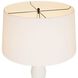 Baker Ivory Floor Lamp Portable Light