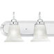 Homestead 4 Light 30 inch Chrome Vanity Light Wall Light