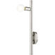 Bannister 1 Light 5 inch Brushed Nickel Wall Sconce Wall Light