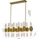 Canada 20 Light 12.2 inch Satin Brass Chandelier Ceiling Light