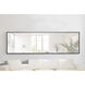 Monet 60 X 18 inch Black Wall Mirror