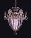 Bagatelle 1 Light 8 inch Etruscan Gold Mini Pendant Ceiling Light in Heritage