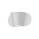 Kaliko LED 5 inch Textured White Indoor-Outdoor Sconce