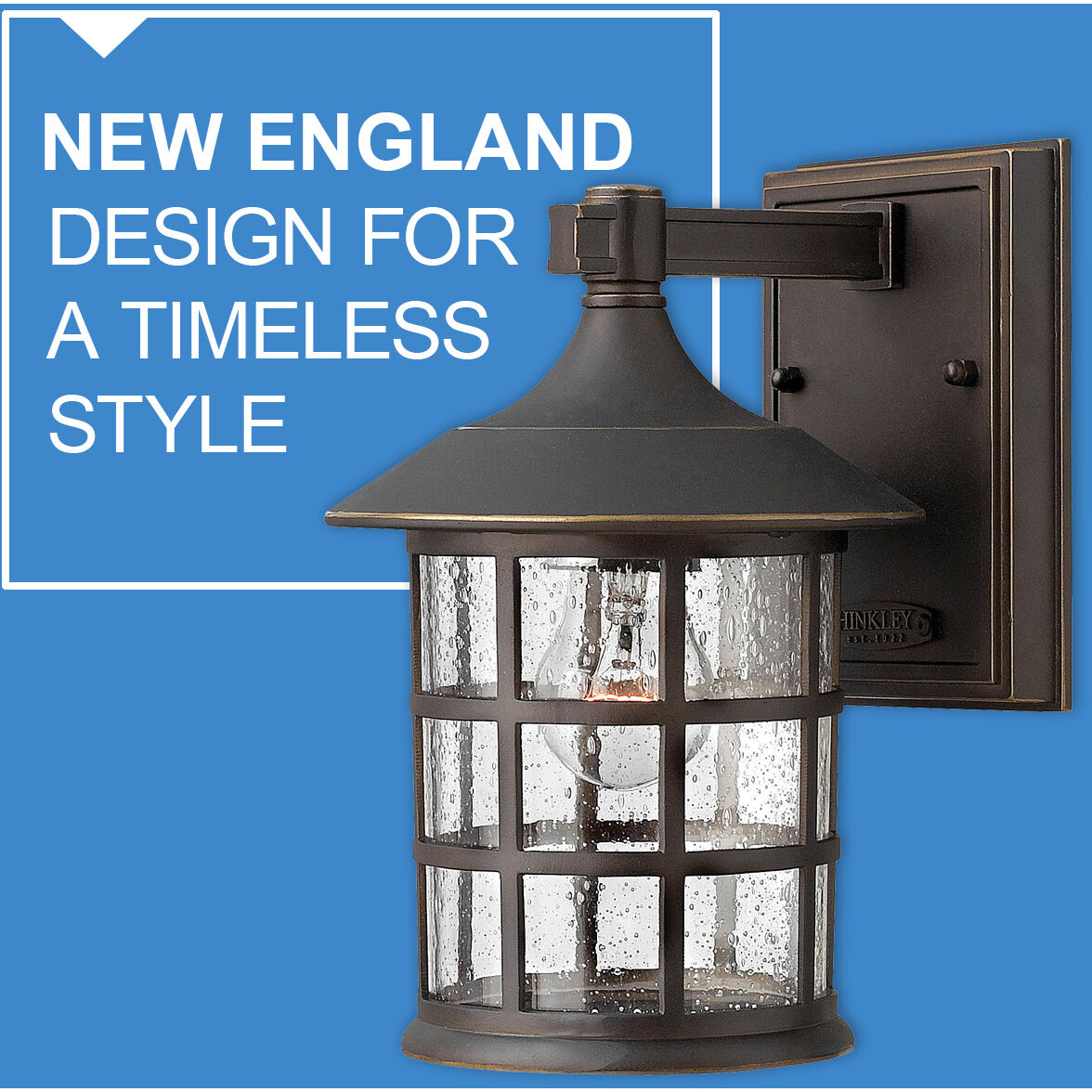 Freeport Outdoor Wall Mount Lantern in Oil Rubbed Bronze, Small