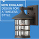 Freeport Outdoor Wall Mount Lantern in Oil Rubbed Bronze, Small