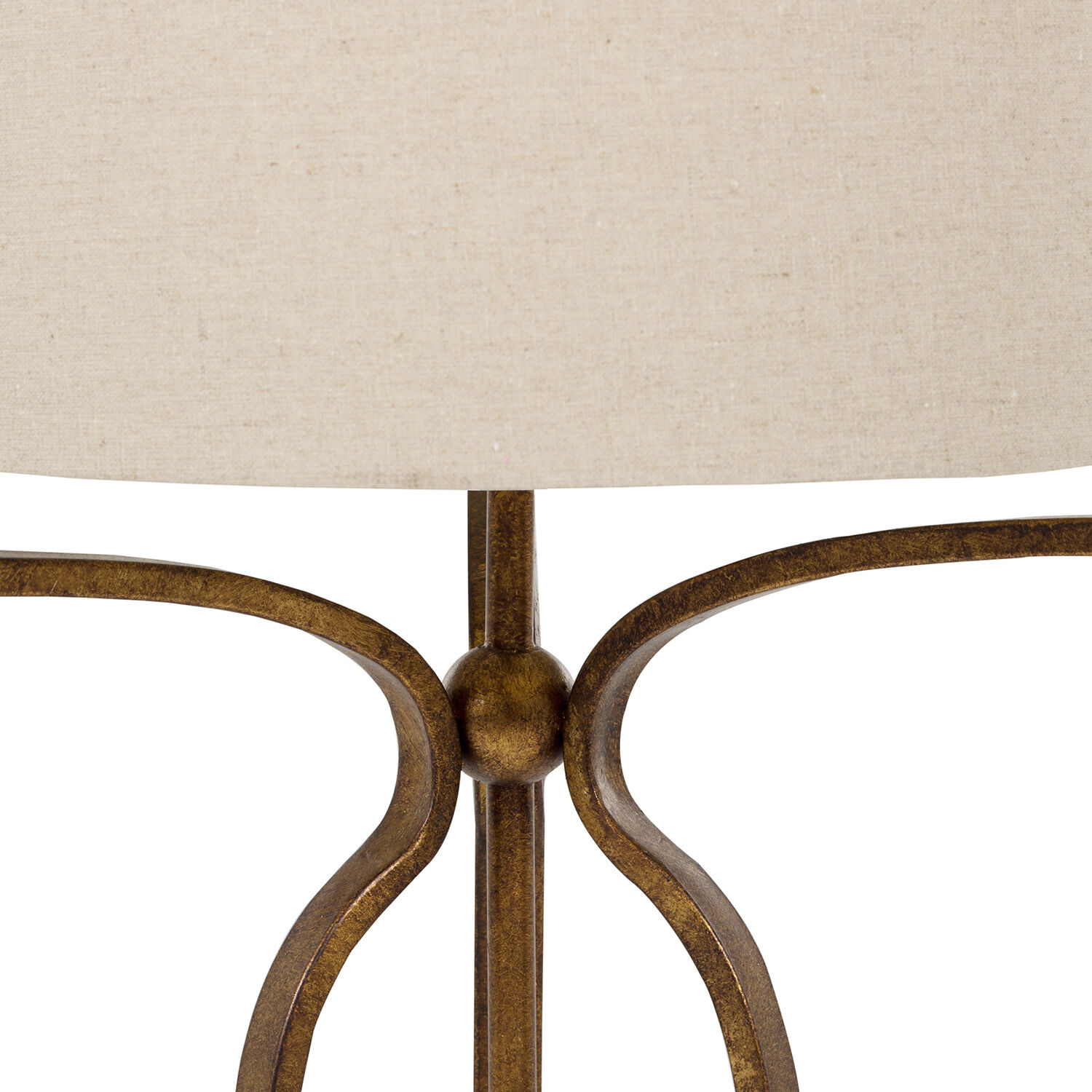 Evie 42.75 inch Ashwell Gold Table Lamp Portable Light