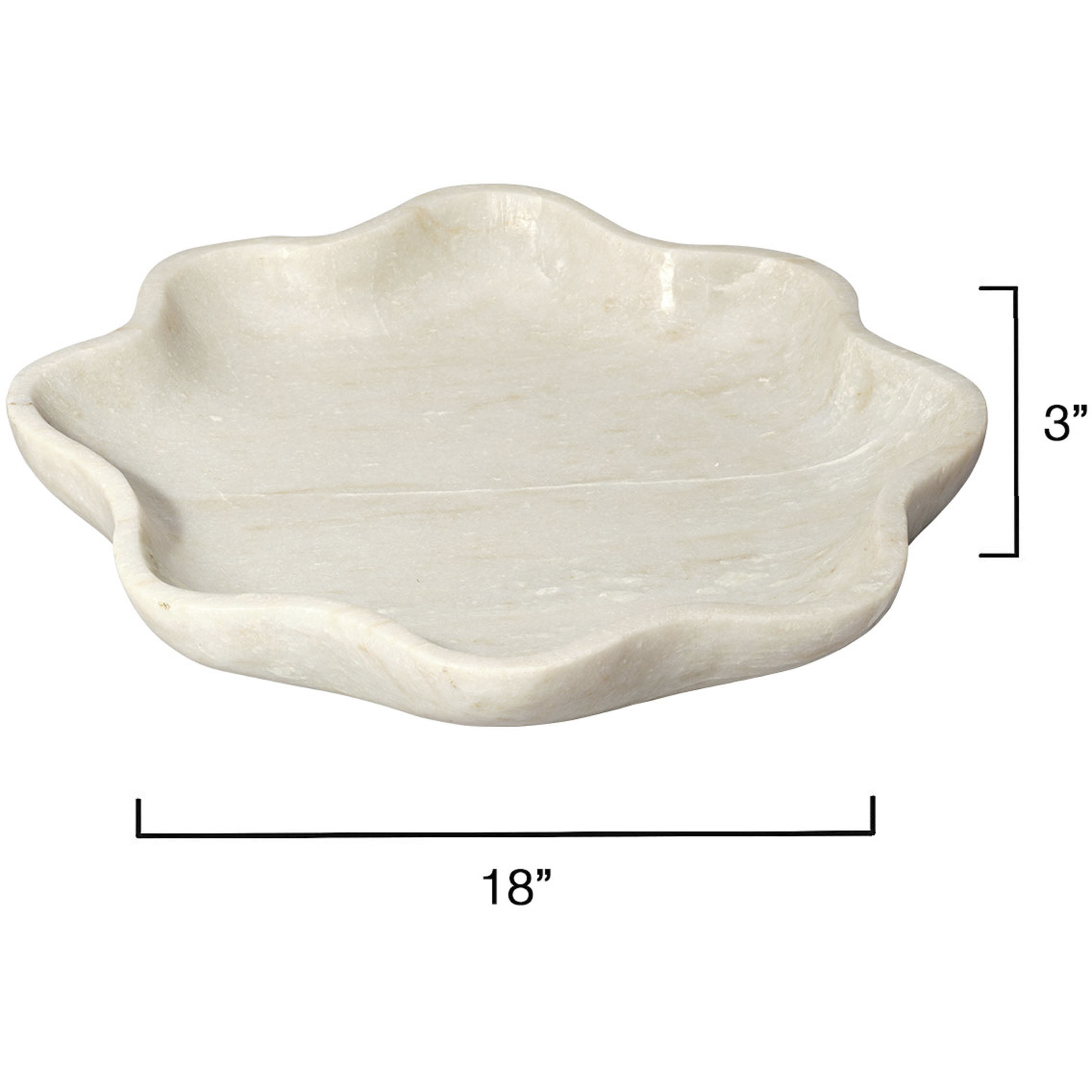 Frill 18 X 3 inch Bowl, Inline