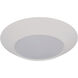 Slim Line LED 7.5 inch White Flushmount Ceiling Light