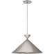 Paloma Contreras Orsay LED 30 inch Polished Nickel Pendant Ceiling Light, Grande