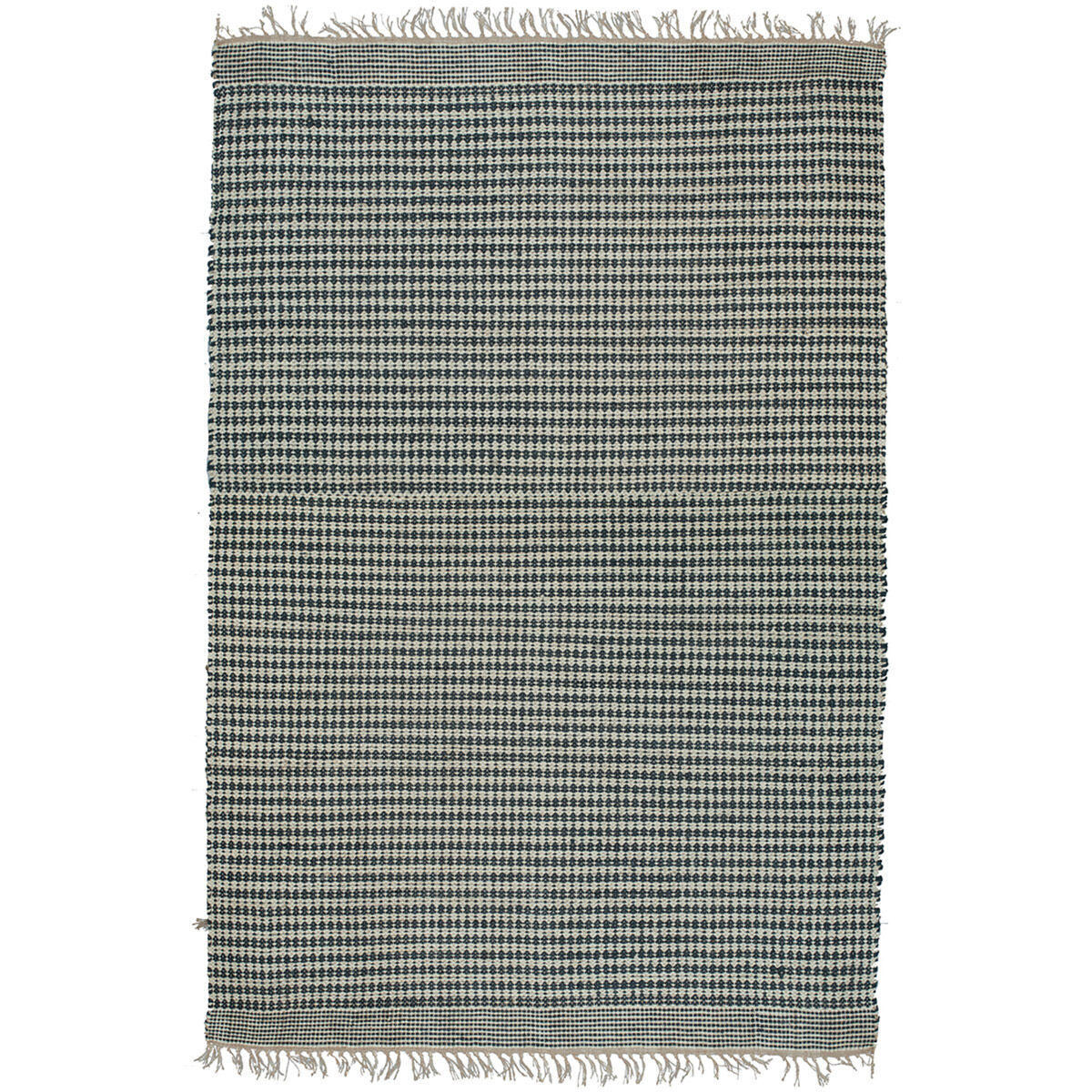 Jute 96 X 60 inch Multi Color Rug, Rectangle