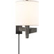 Architects 21.5 inch 100 watt Bronze Swing Arm Wall Light