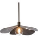 Hana 1 Light 23.3 inch Modern Brass Pendant Ceiling Light, Small